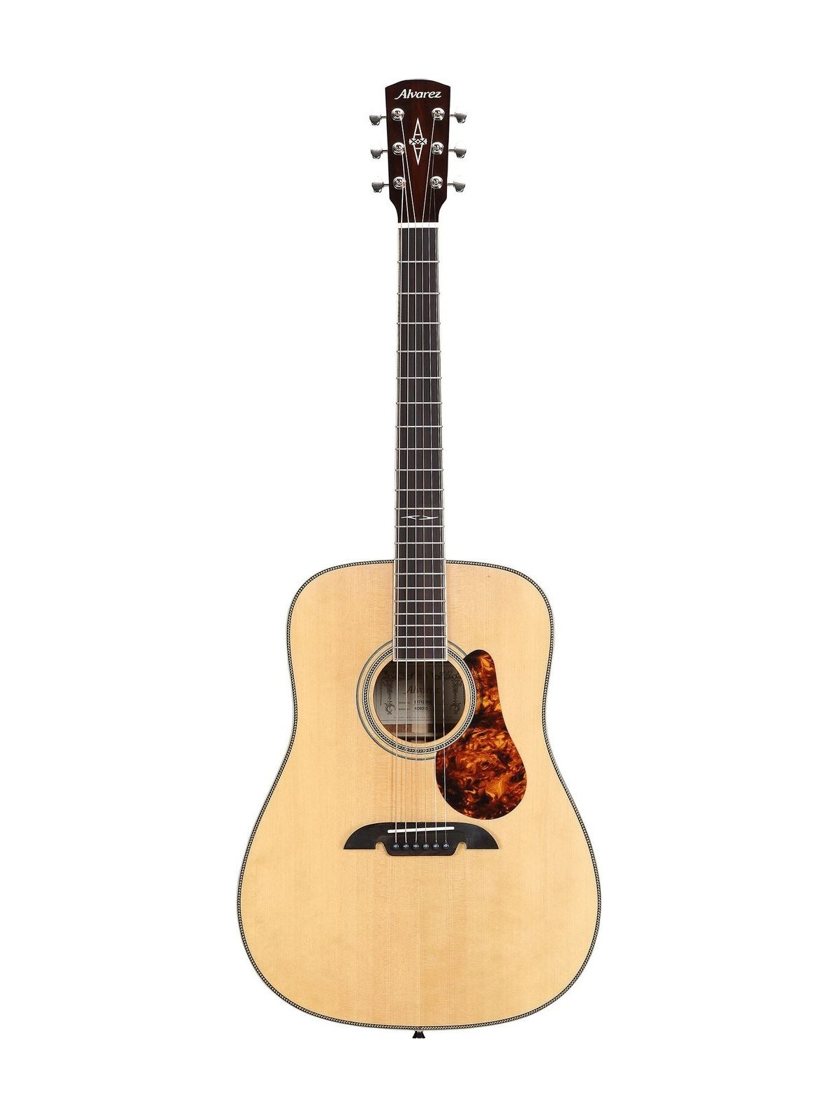 Alvarez Masterworks MD60BG dreadnought acoustic guitar with herringbone binding